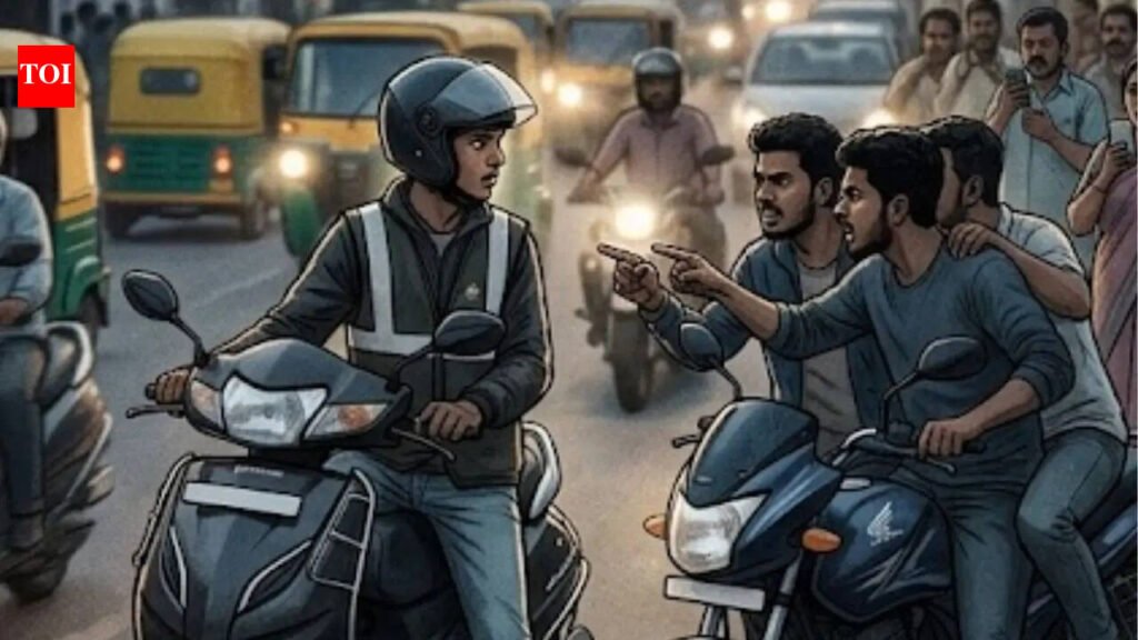Road rage escalates into knife attack on Bengaluru student | Bengaluru News