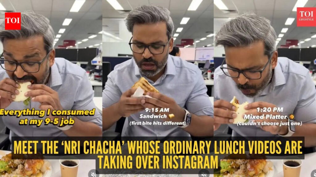 Nri Chacha: Who is Gaurav Yadav: Meet the viral ‘NRI Chacha’ taking over Instagram with just his office lunch box