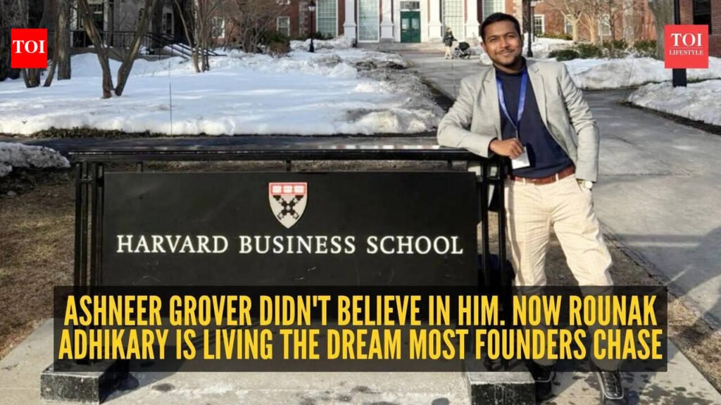 Raunak Adhikary: Meet Rounak Adhikary: Ashneer Grover once told him ‘Tu Baith Jaa Yaar’ and cut off his pitch mid-sentence; now he’s living every startup founder’s dream