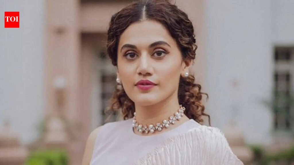 Taapsee Pannu opens up on the obsession with a ‘flat stomach’, tells girls to stop comparing their bodies: ‘It’s important to have that bit of fat’ |