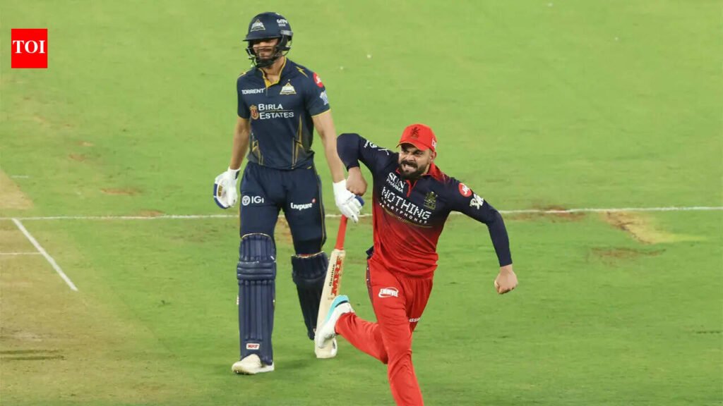 Virat Kohli’s aggressive celebrations steal the show after Gill, Sudharsan fall early in IPL final — Watch | Cricket News