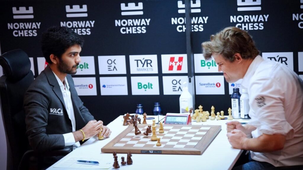Gukesh and Praggnanandhaa battle for supremacy in Carlsen’s backyard