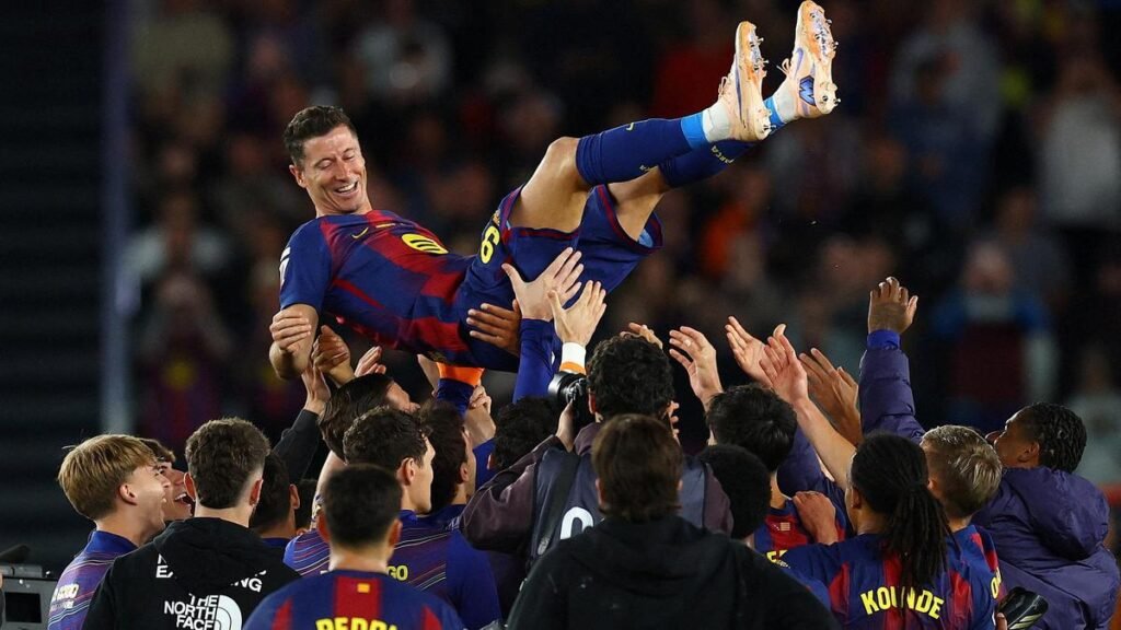 Barcelona wins in Lewandowski’s farewell, Sevilla avoids relegation despite loss to Real Madrid