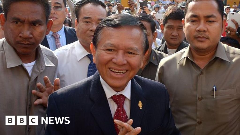 Cambodia’s former opposition leader receives royal pardon for 27-year sentence