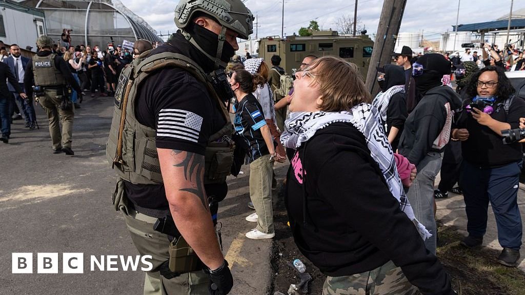 Protests grow outside ICE facility over alleged poor conditions