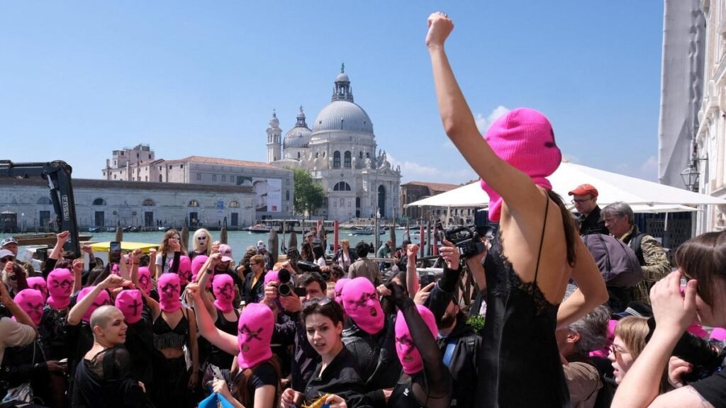 Chaos marks the Venice Biennale after the jury quits over Israeli and Russian participation