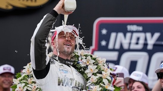 Felix Rosenqvist’s wife, daughter give epic message after Indy 500 win: ‘You have no idea…’