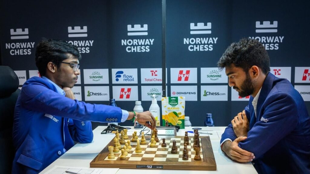 Norway Chess: Gukesh prevails over Praggnanandhaa; Divya Deshmukh moves to top
