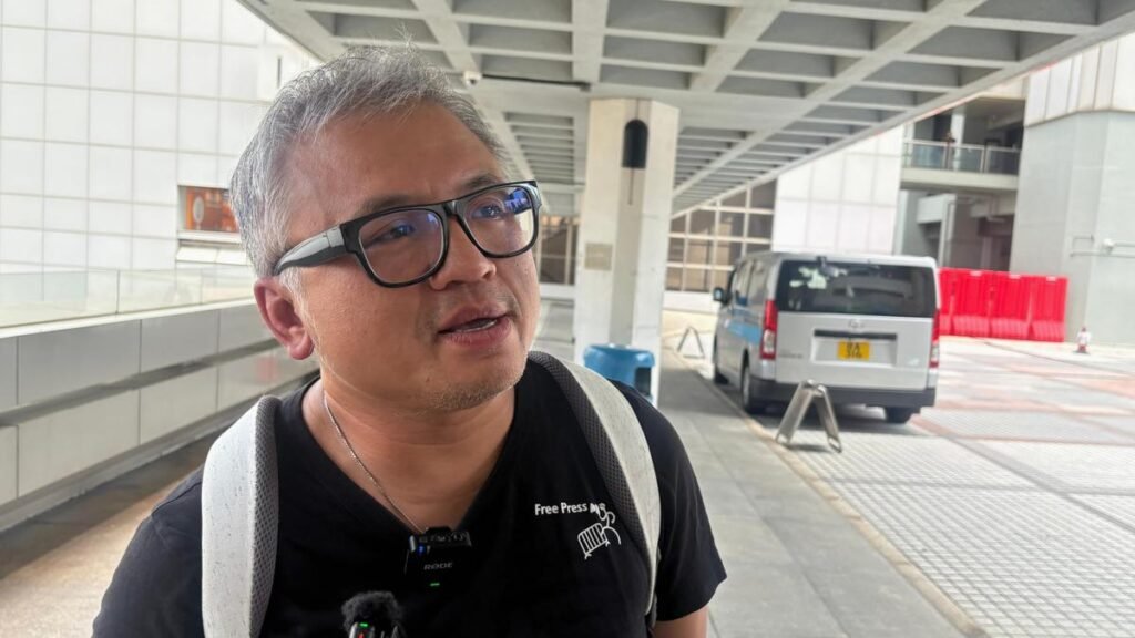 Former leader of Hong Kong journalist group sent to prison after obstruction conviction