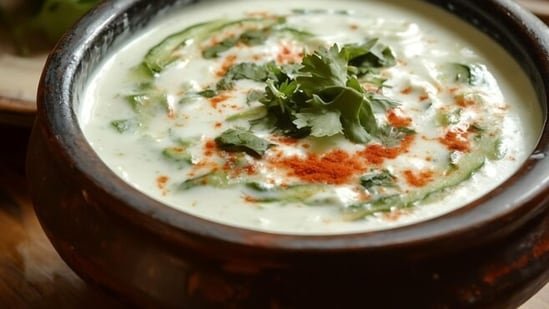 Make This Refreshing Green Mango Raita With Curd And Herbs For Everyday Summer Meals