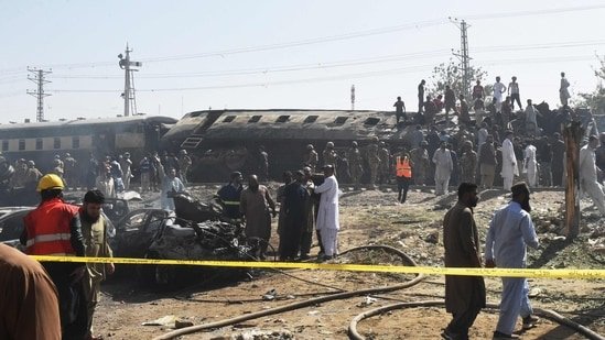 24 killed in blast targeting train in Balochistan; Pak Army men among victims