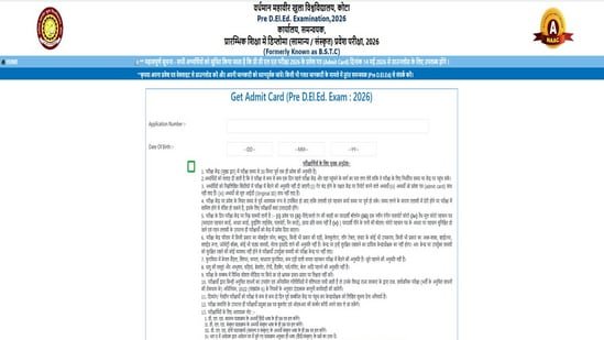 Rajasthan Pre DElEd Admit Card 2026 available on predeledraj2026.com, BSTC exam tomorrow