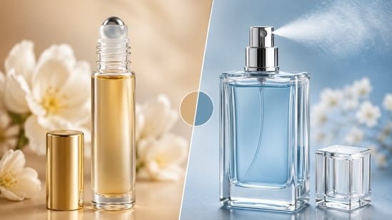 Roll-on perfume vs spray perfume: Which fragrance option is better for everyday use?