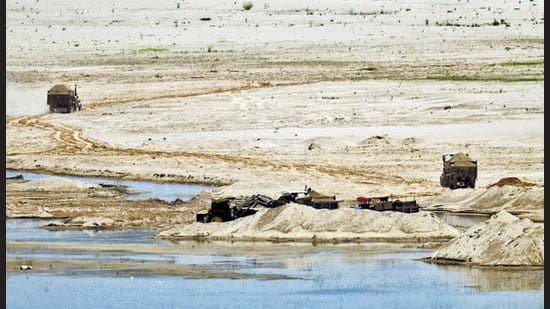Cracking down on illegal sand mining