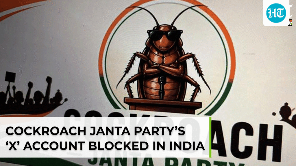 Cockroach Janta Party’s ‘X’ account blocked after it overtakes BJP on Instagram, founder responds