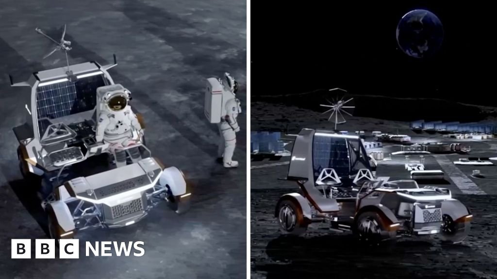 Nasa shows renderings for planned permanent moon base