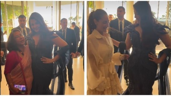 Aishwarya Rai makes sure to pose with fans after red carpet appearance at Cannes, wins the internet: ‘No one like her’