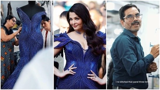 Meet artisans who stitched Aishwarya Rai’s Cannes look: Emotional video shows their reaction to seeing her on red carpet