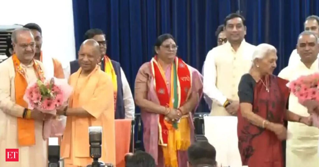 UP Cabinet expansion: Former BJP chief Bhupendra Chaudhary gets MSME, Manoj Pandey to take charge of Food and Civil Supplies