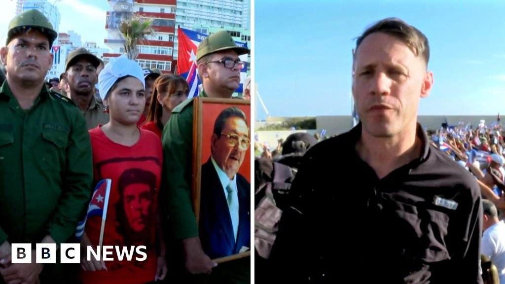‘Long live Raúl!’ – Castro’s supporters in Cuba rally in his defence