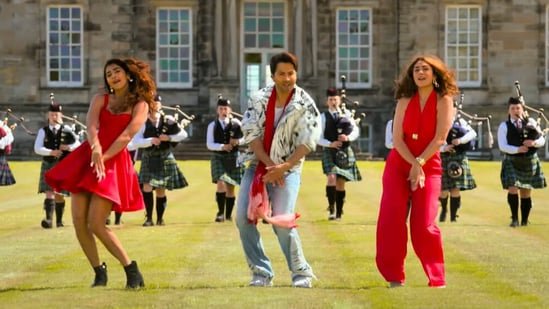 Internet disappointed with Varun Dhawan’s Chunnari Chunnari remake: ‘Ruined another iconic song’