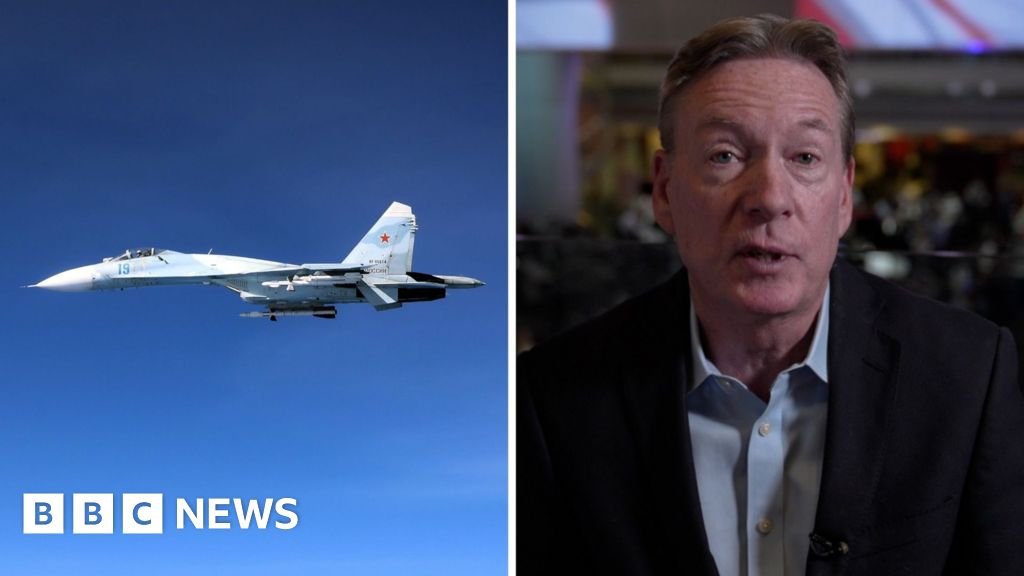 Russian jets intercepting an RAF spy plane is ‘serious incident’