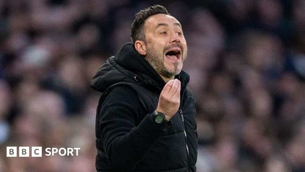Roberto de Zerbi: Tottenham boss says rival fans wanting Spurs down is motivation