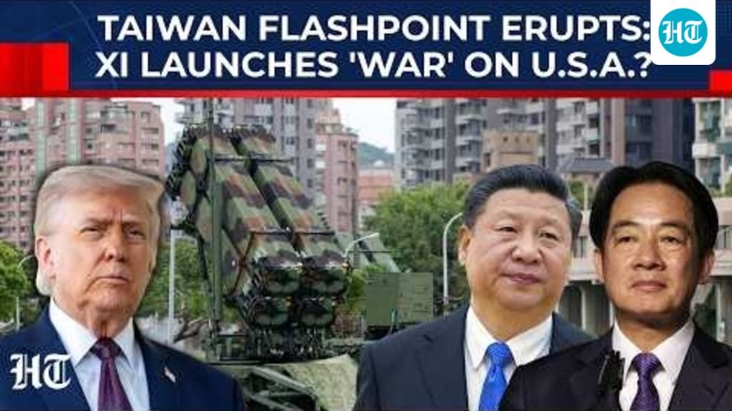 Xi’s 1st ‘act of war’ on USA stuns Trump: Taiwan flashpoint erupts as POTUS mulls $14000000000 aid