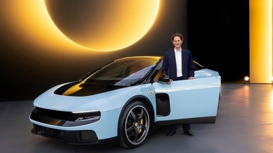 Ferrari Launches $640,000, Jony Ive-Designed, Glass-Clad Electric Speedster