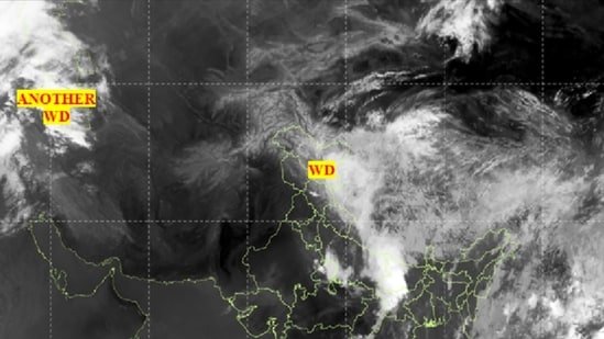 Satellite imagery shows massive cloud belt over north, central India; Delhi braces for more rain
