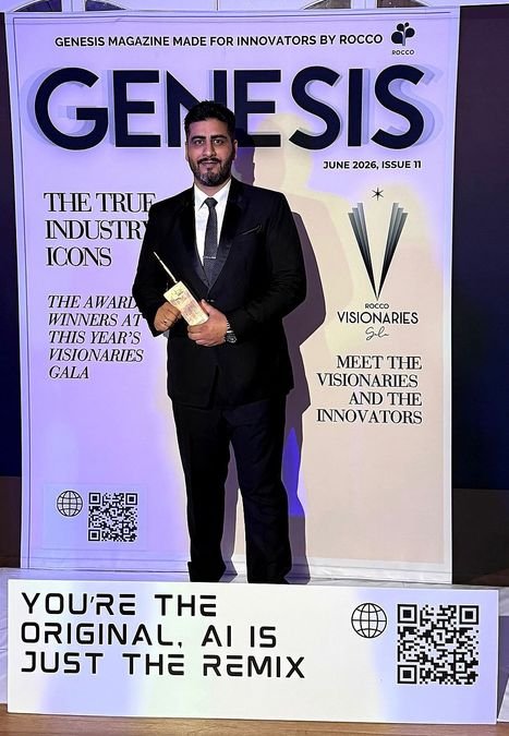 Global telecom recognition for Zaffar Owais Andrabi as ROCCO names top 10 leaders