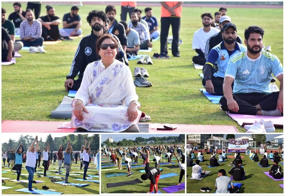 KU celebrates Yoga Day with enthusiastic participation