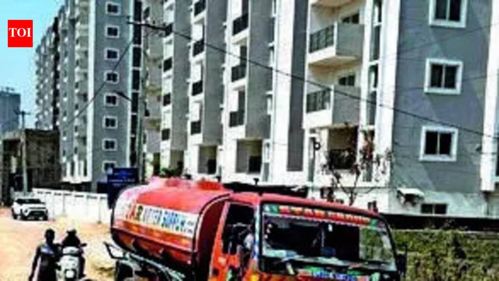 2.5 lakh households await free water scheme as Hyderabad faces supply crunch | Hyderabad News