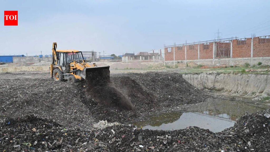 Gaushala land ‘turned into dumping ground’: Dayal Farms locals flag health risks | Lucknow News