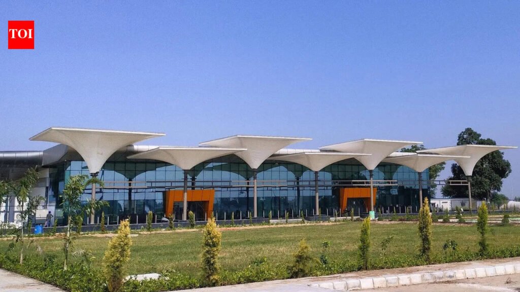 Halwara international airport damaged in first rain, probe on. | Ludhiana News