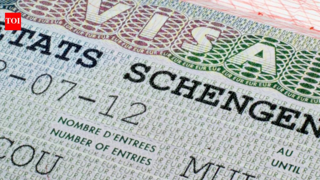 Schengen Visa Applicants: Indians remained 3rd largest Schengen visa applicants in 2025; numbers climb in tough travel year | India News