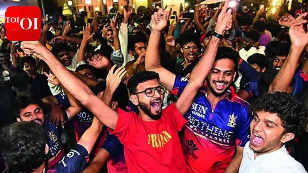 Bengaluru began victory lap way before RCB scored winning runs | Bengaluru News