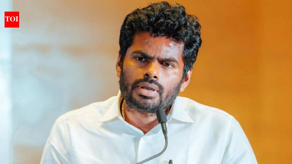 ‘Will talk in 2 days’: BJP leader K Annamalai on speculation over new party in Tamil Nadu | India News