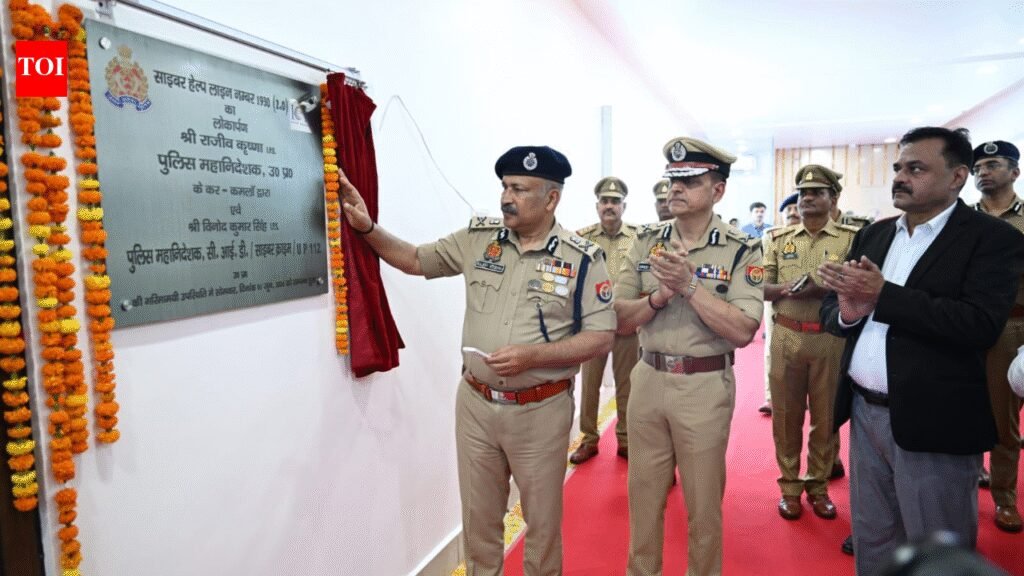 UP Police doubles cyber helpline capacity, expands banking network to curb online fraud | Lucknow News