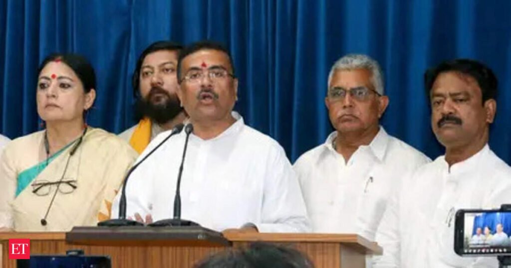 West Bengal: Adhikari cabinet expanded, 35 MLAs take oath as ministers