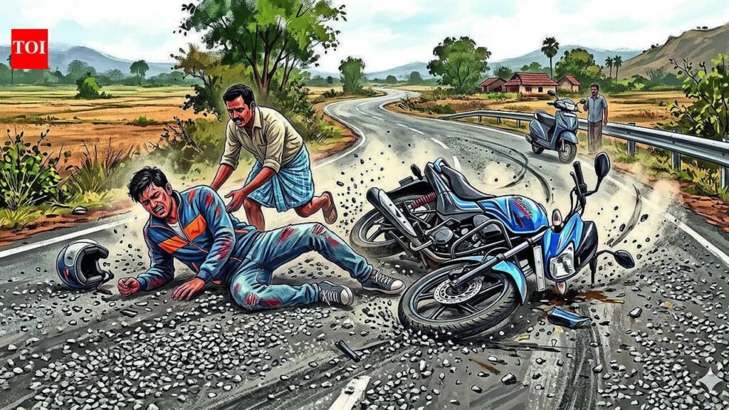 Pizza chain staffer dies after bike crashes into truck | Gurgaon News
