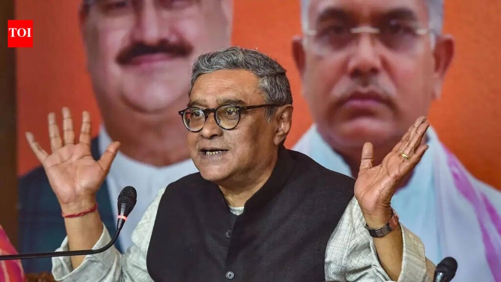 Swapan Dasgupta: Swapan Dasgupta among 35 new mantris in Bengal CM Suvendu Adhikari’s govt | Kolkata News
