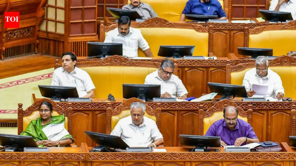Kerala assembly: Opposition alleges violation over BJP MLA’s walkout speech | Thiruvananthapuram News