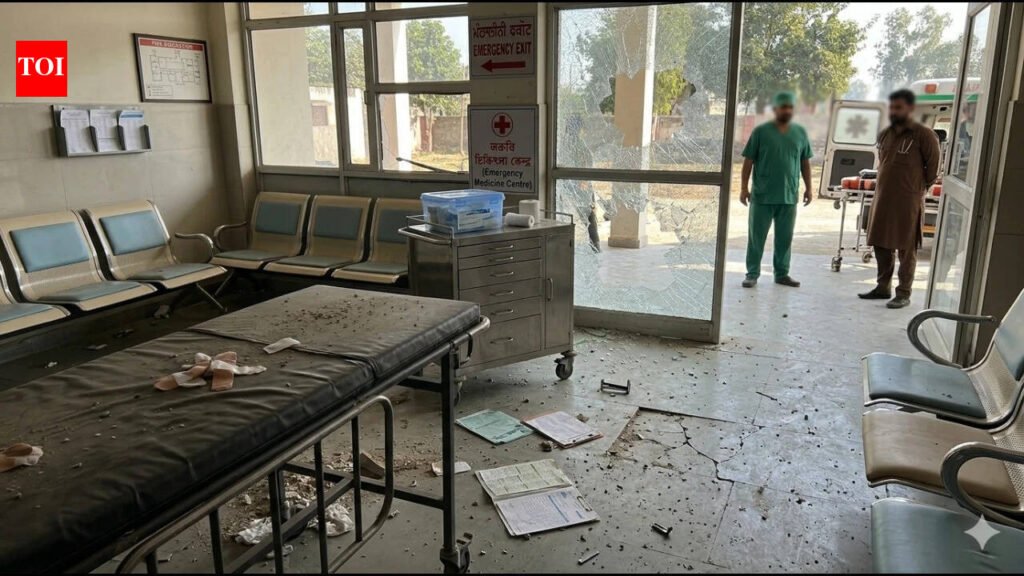 Attack on hospital in Kalanaur in Gurdaspur district | Chandigarh News