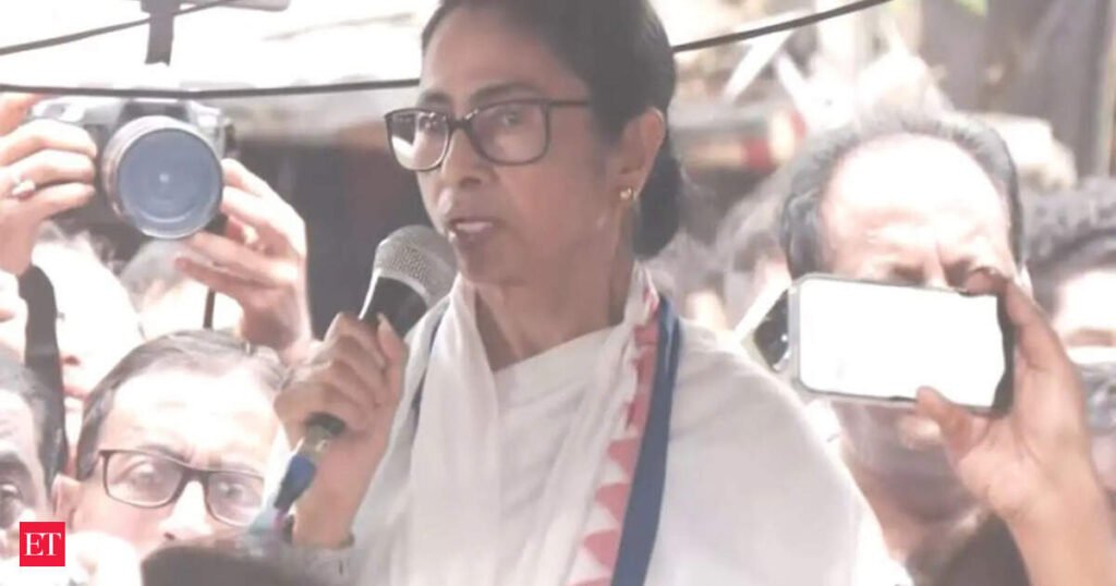 Mamata Banerjee protests over alleged attacks on TMC leaders in Kolkata; pays tribute at BR Ambedkar statue before rally