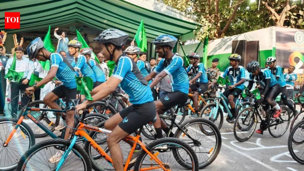 Lack of dedicated tracks, parking space deters cycling on city roads: Enthusiasts | Ranchi News