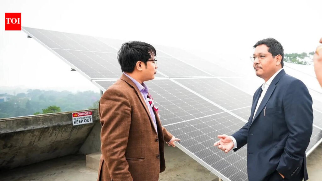 Over 2k Meghalaya schools to run on solar power: CM | Guwahati News