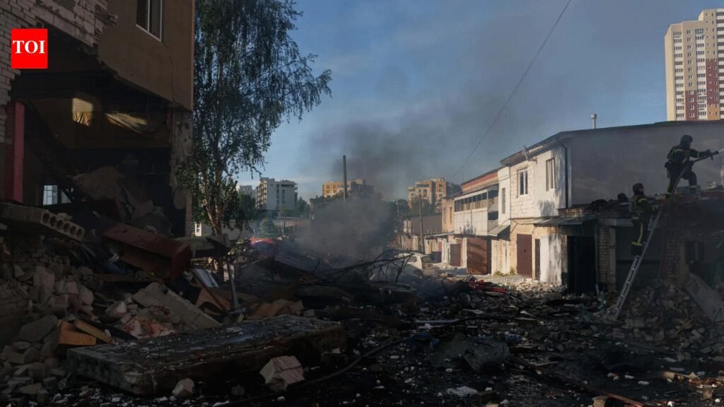 Watch: Four Russian missiles hit Kyiv in 60 seconds during devastating barrage
