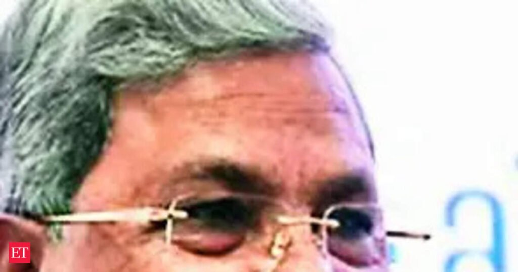 Siddaramaiah appointed CWC member – The Economic Times