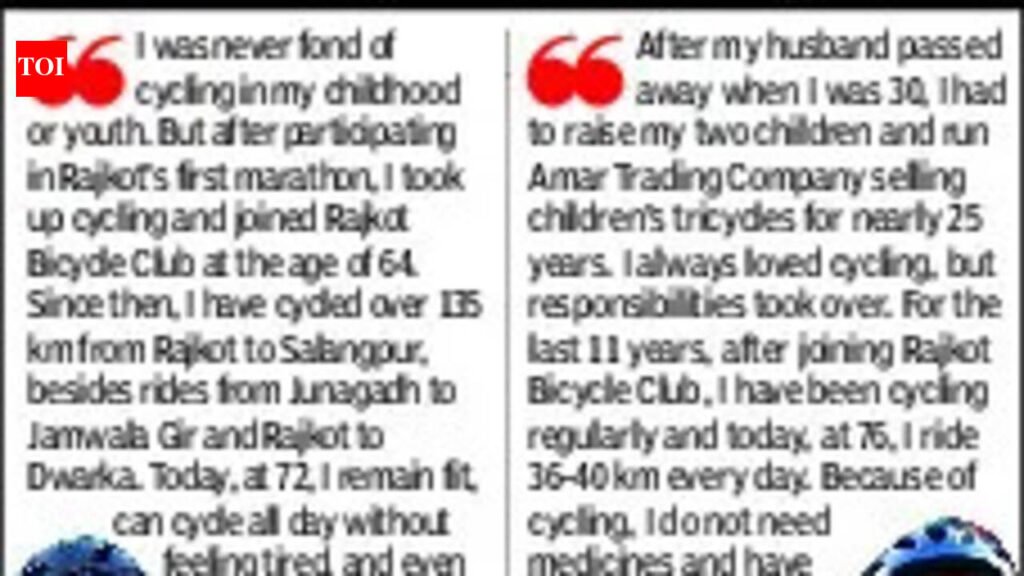 Rajkot Bicycle Club is turning fitness into a movement | Rajkot News